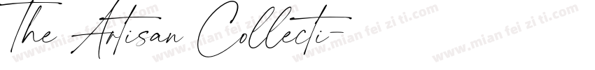 The Artisan Collecti字体转换